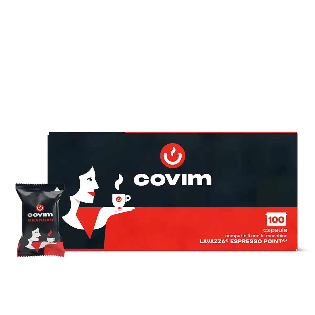 100 Capsule Covim Espresso Point EPY